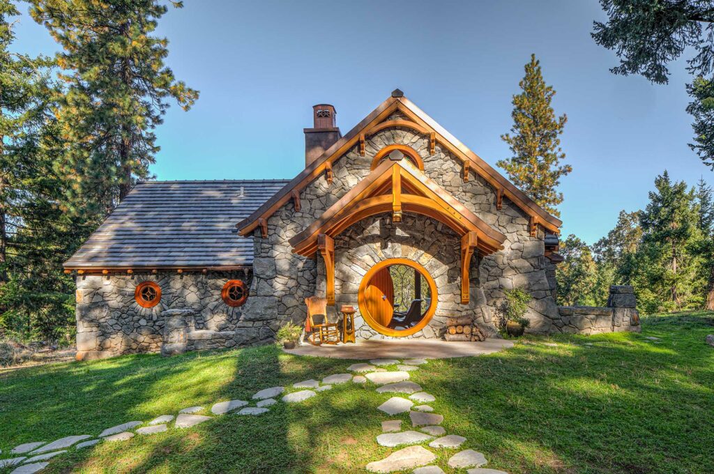 hobbit house front elevation