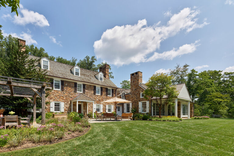 Addition to Brognard Okie farmhouse in Willistown