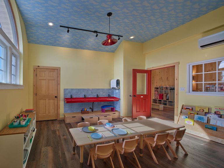 studio classroom in fit out of stable hayloft at Dreamweaver Equine Center