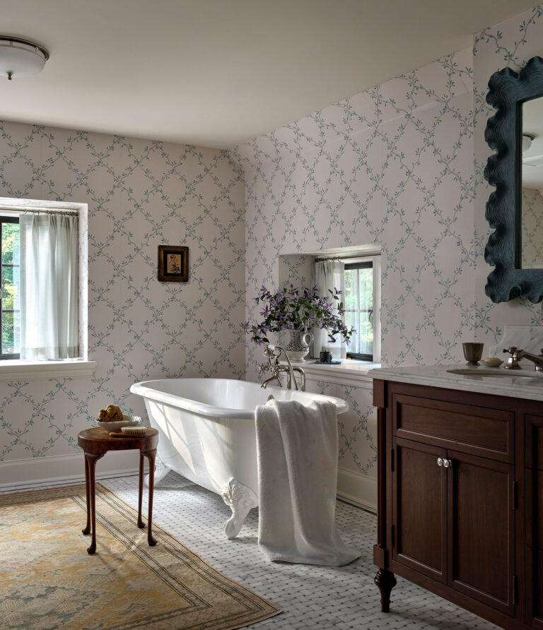 Primary bath in Main Line Manor in Gladwyne