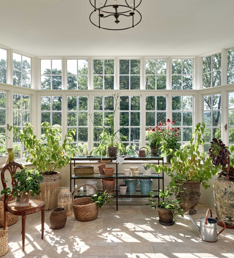 Main Line Manor solarium in Gladwyne