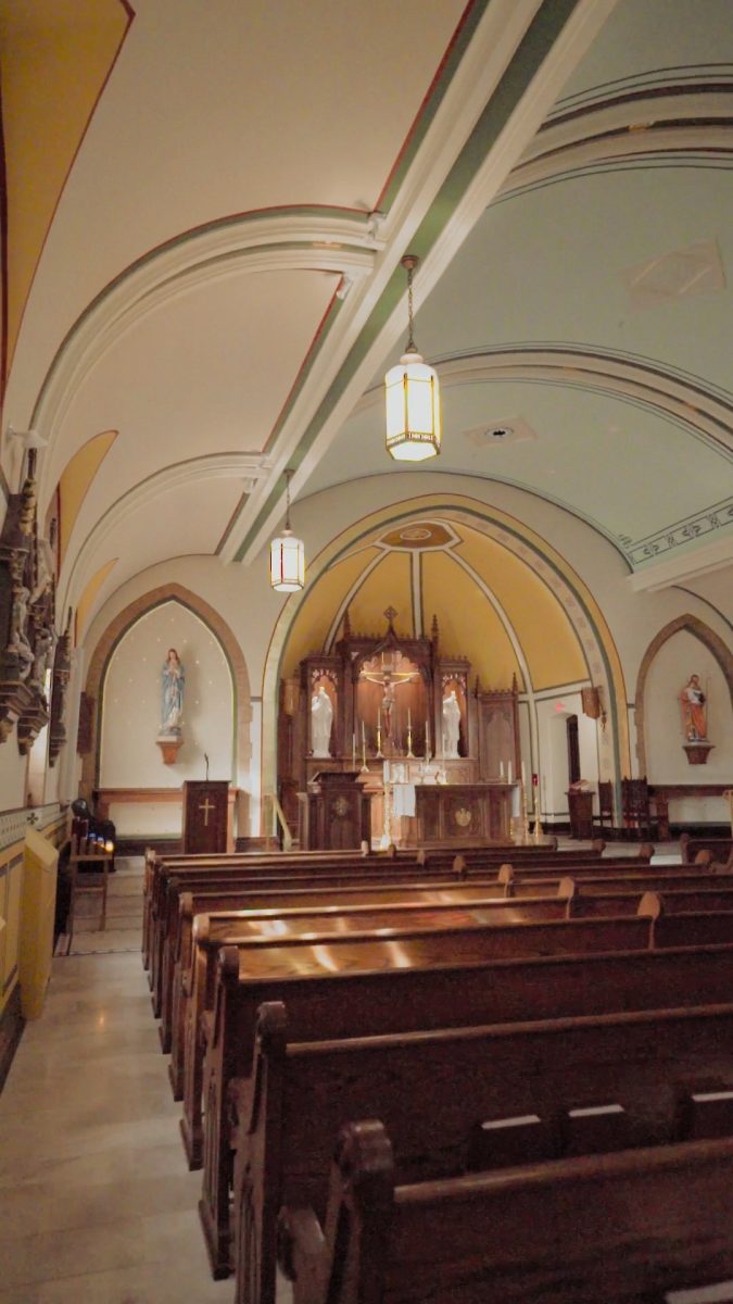 Endorsed enthusiastically by the parish, the renovations at St. Patrick’s Church in