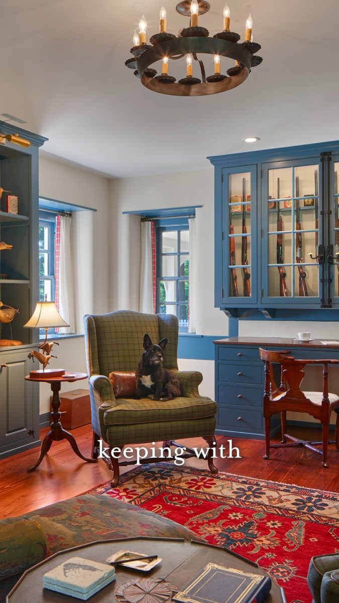 What makes the DuPont house special is its blend of old and