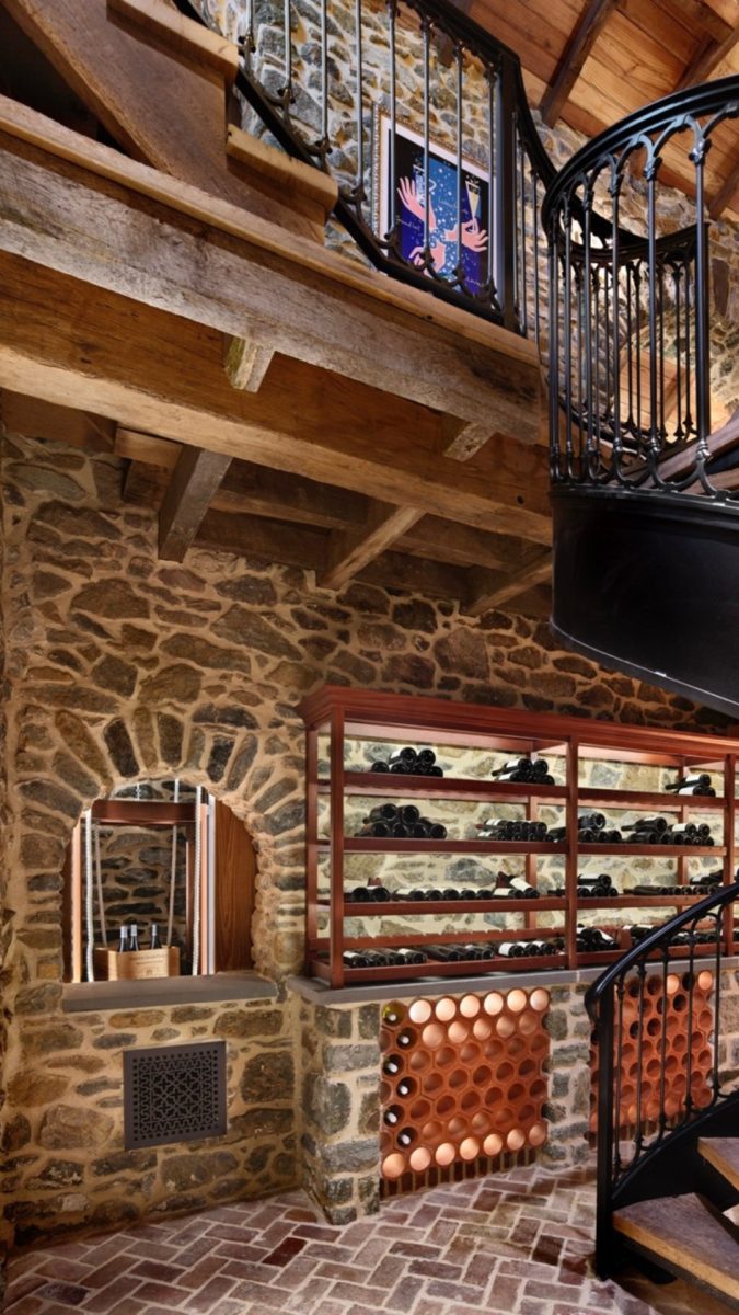As the transformation of the old icehouse took shape, the next layer