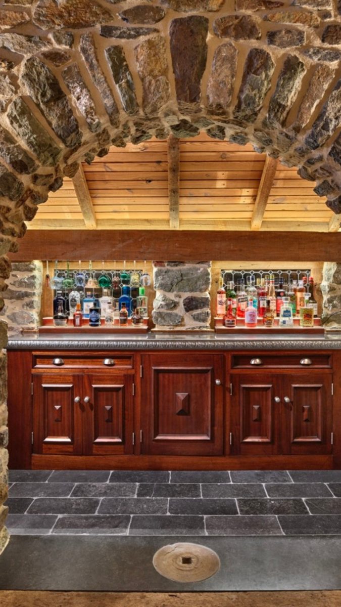 Remember the wine cellar that we featured last month? At cellar level,